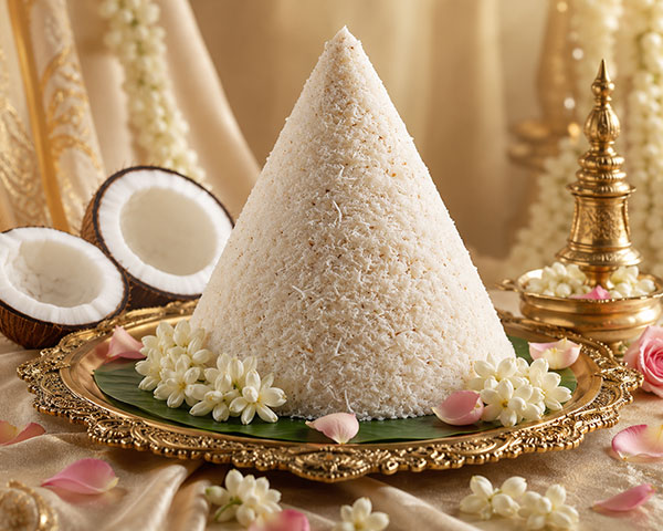Conical Rice Cake (Puttu)